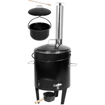 Set  soba Emailata cu ceaun 14 L